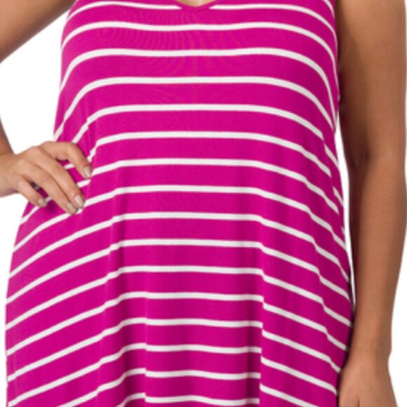 FRONT & BACK REVERSIBLE SPAGHETTI CAMI - Picture 3 of 4